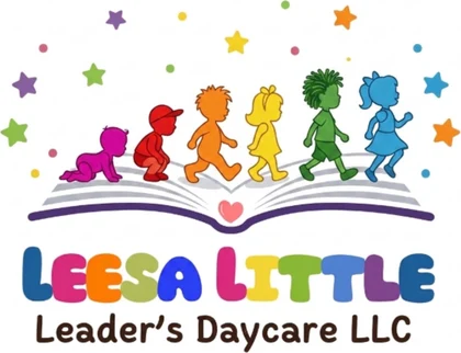 Leesa Little Leader’s Daycare LLC, children growing together on an open book.